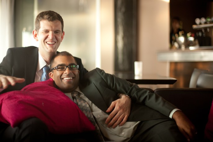 In 2011, Dan and Rishi, had a gay Hindu wedding that succeeded in breaking stereotypes. Today, the couple are telling their story in the hopes of creating awareness. Supplied photo