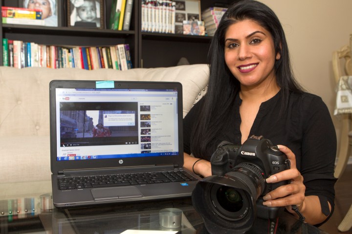 Rakhi Mutta, a filmmaker/photographer has been enjoying the spotlight after her web series Anarkali proved to be a huge hit. Photo by Bryon Johnson/The Brampton Guardian