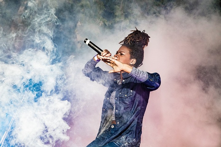 Haviah Mighty performing